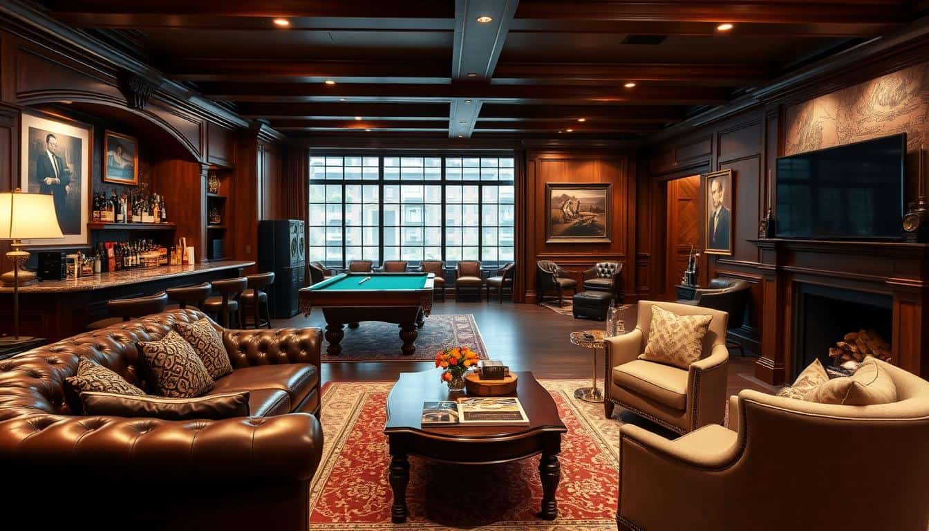 15 Must-Have Elements for a Classy Man Cave