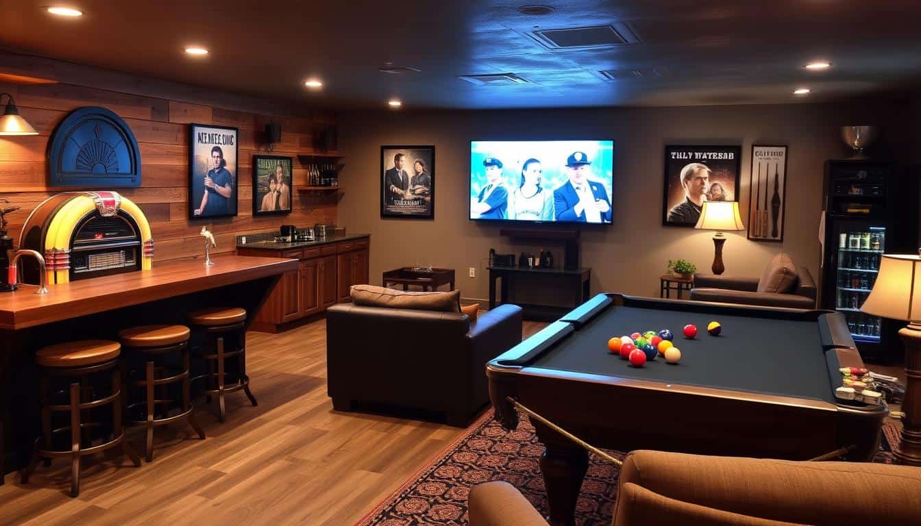 15 Man Cave Ideas with Unique Entertainment Features