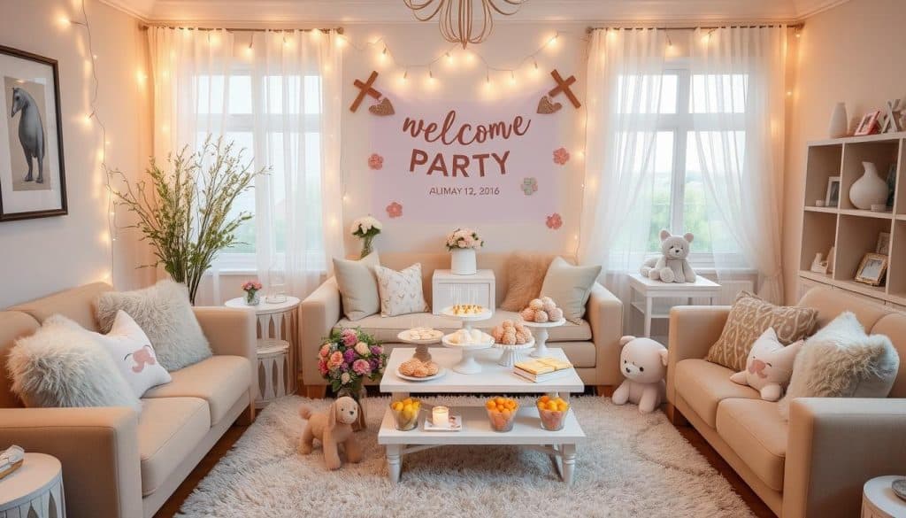 Nesting Party Atmosphere Setup