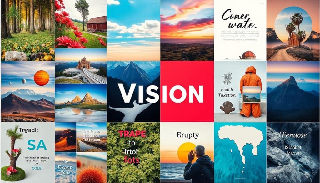 Digital Vision Board Design