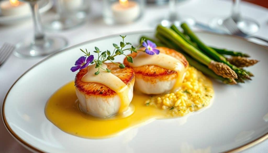 Elegant Seafood Gourmet Dishes