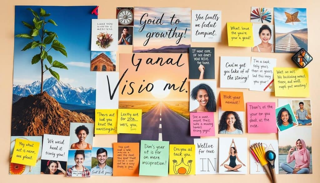 Vision Board Examples for Personal Growth